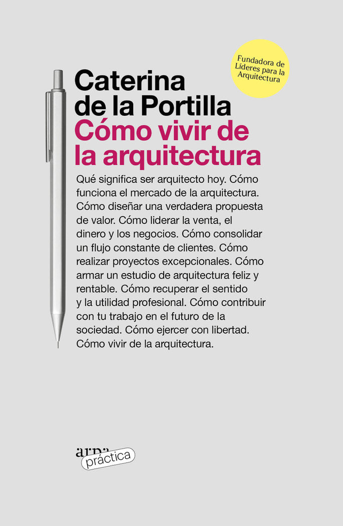 COMO VIVIR DE LA ARQUITECTURA - 9788419662019