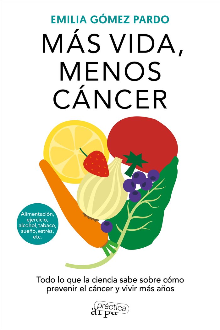 MAS VIDA MENOS CANCER - 9788419662064 Imagen principal del producto