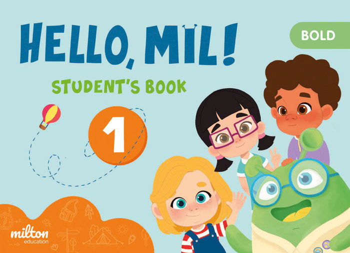 HELLO MIL 1 BOLD ENGLISH CAPS 3AÑOS ST 22 | Varios Autores | 9788419716125 (Milton) Imagen principal del producto