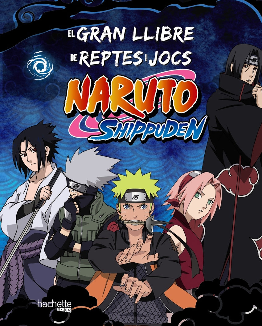 ✅ EL GRAN LLIBRE DE REPTES I JOCS NARUTO SHIPPUDEN - 9788419804754 Imagen principal del producto