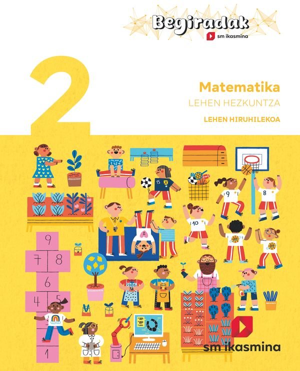(eus).(25).matematika 2ºlmh *t | IKASMINA | 9788419861528