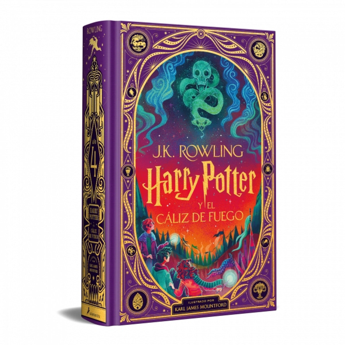 Harry Potter y el Cáliz de Fuego – Edición Ilustrada Interactiva (Vol. 4) Imagen principal del producto