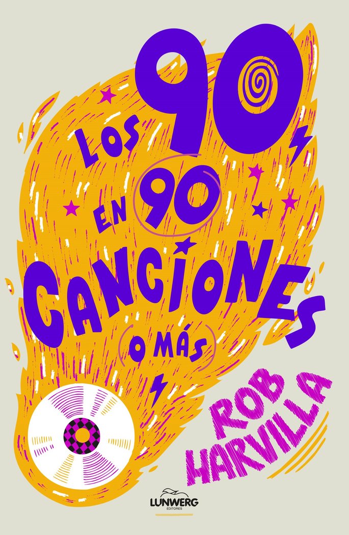 LOS 90 EN 90 CANCIONES O MAS | HARVILLA, ROB | LUNWERG | 9788419875990 Imagen principal del producto