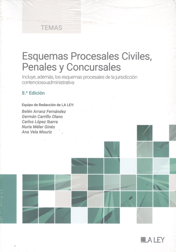 ESQUEMAS PROCESALES CIVILES PENALES Y CONCURSALES 8ª ED - 9788419905840 Imagen principal del producto