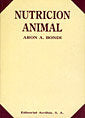 NUTRICION ANIMAL - 9788420006628 Imagen principal del producto