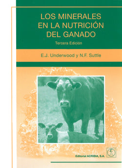 MINERALES EN LA NUTRICION DEL GANADOLOS - 9788420009957 Imagen secundaria del producto