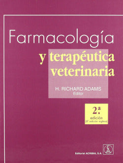 FARMACOLOGIA Y TERAPEUTICA VETERINARIA - 9788420010007