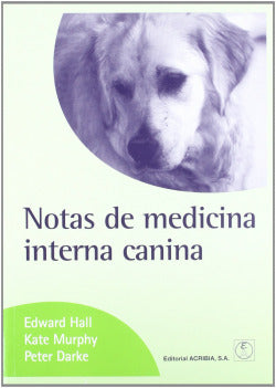 NOTAS DE MEDICINA INTERNA CANINA - 9788420010724