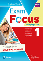✅ EXAM FOCUS 1 ST PRINT & DIGITAL INTERACT,MYENGLISHLAB I KAY, SUE / JONES, VAUGHAN I PEARSON EDUCACION I 9788420573830