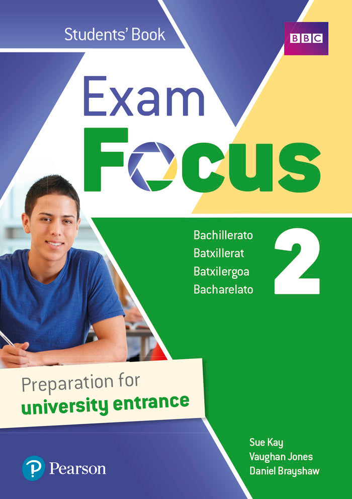 ✅ EXAM FOCUS 2 ST PRINT & DIGITAL INTERACTIVES I KAY, SUE I PEARSON EDUCACION I 9788420573885 Imagen principal del producto