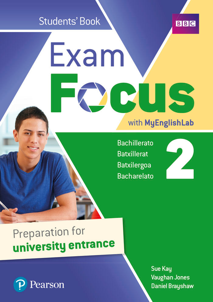 ✅ EXAM FOCUS 2 ST PRINT & DIGITAL INTERACT,MYENGLISHLAB I KAY, SUE I PEARSON EDUCACION I 9788420573892 Imagen principal del producto