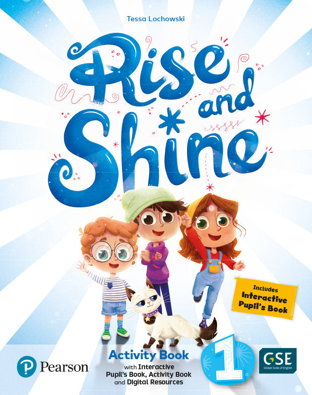 RISE & SHINE 1oEP WB, BUSY BOOK & INTERACT, ST-WB AND DIGIT | LOCHOWSKI, TESSA/ ET AL | 9788420575247 (Pearson Educacion) Imagen principal del producto