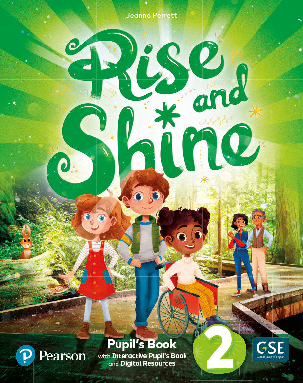 RISE & SHINE 2º de Primaria ST & INTERACT, ST AND DIGITALRESOURC, ACCE | PERRETT, JEANNE | 9788420575353 (Pearson Educacion) Imagen principal del producto