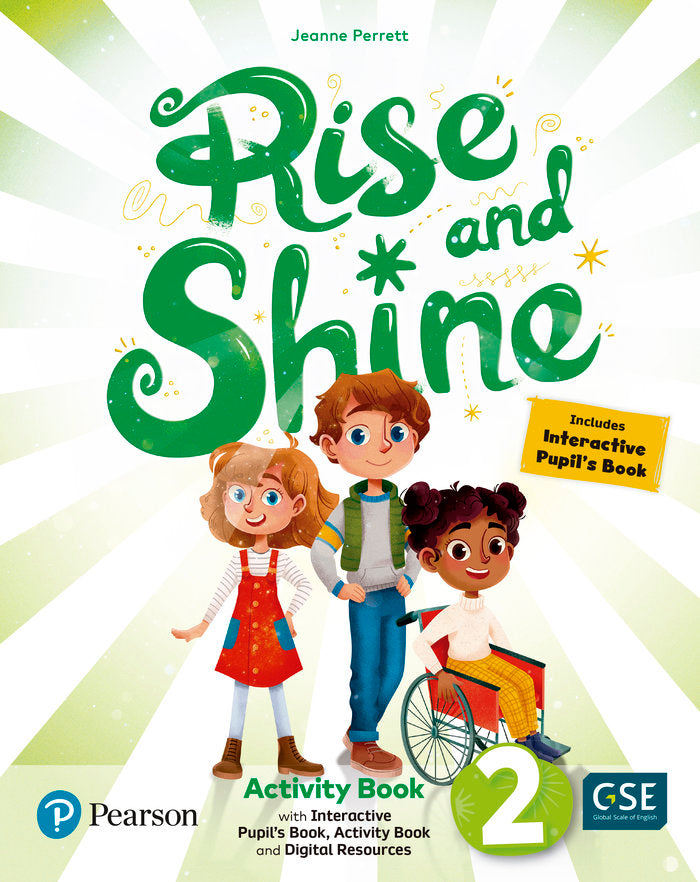 RISE & SHINE 2º de Primaria WB, BUSY BOOK & INTERACT, ST-WB AND DIGITA | PERRETT, JEANNE/ DRURY, PAUL | 9788420575391 (Pearson Educacion)