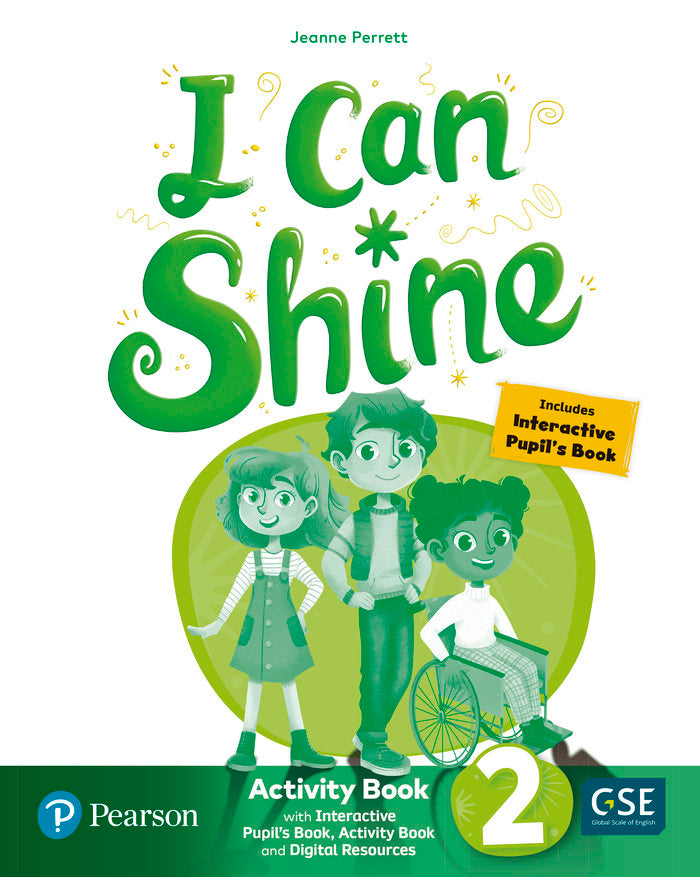 I CAN SHINE 2º de Primaria WB & INTERACT, ST-WB ANDDIGITAL RESOURC, AC | PERRETT, JEANNE | 9788420576244 (Pearson Educacion)