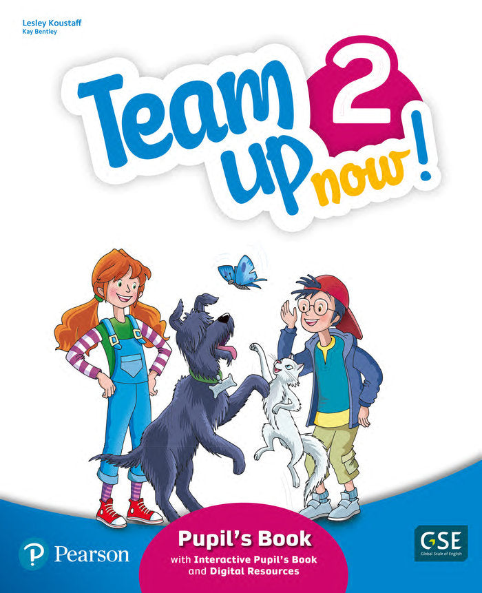 TEAM UP NOW 2º de Primaria ST & INTERACT, ST AND DIGITALRESOURC, ACCES | KOUSTAFF/ LESLEY | 9788420576930 (Pearson Educacion)