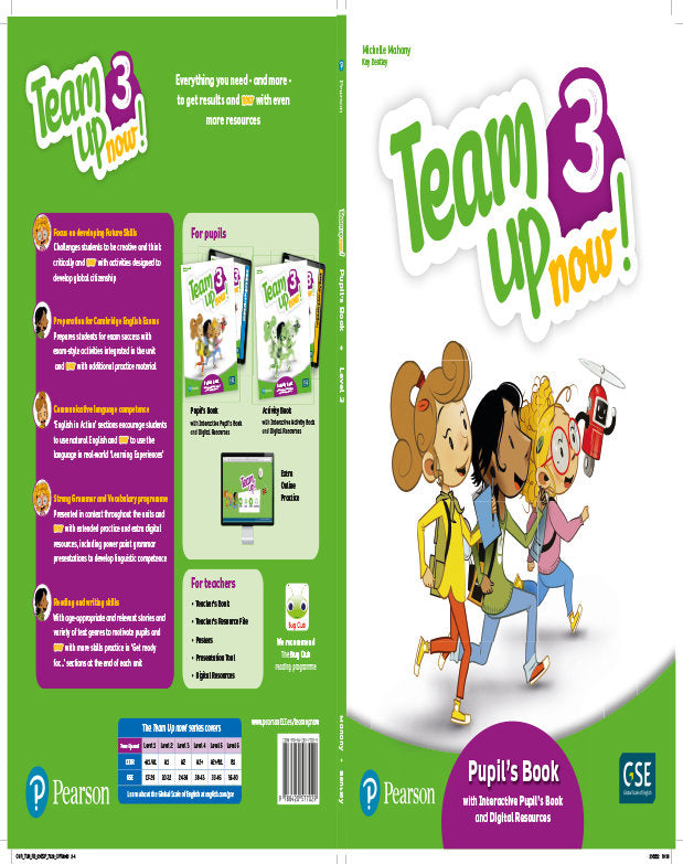 Team Up Now! 3 Pupil's Book & Interactive Pupil's Book and DigitalResources Access Code | Varios autores | 9788420577029 (Pearson Educacion)