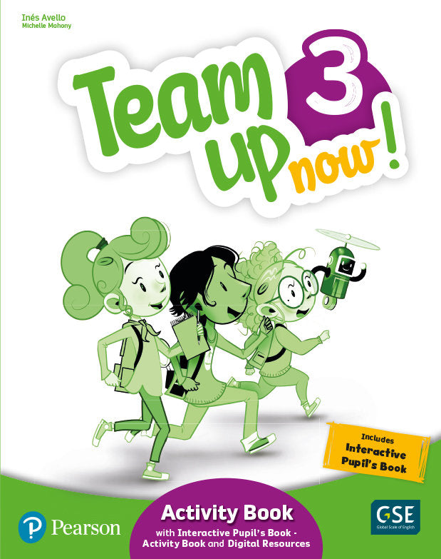 Team Up Now! 3 Activity Book & Interactive Pupil ́s Book-Activity Book anDigital Resources Access Code | Varios autores | 9788420577043 (Pearson Educacion) Imagen principal del producto