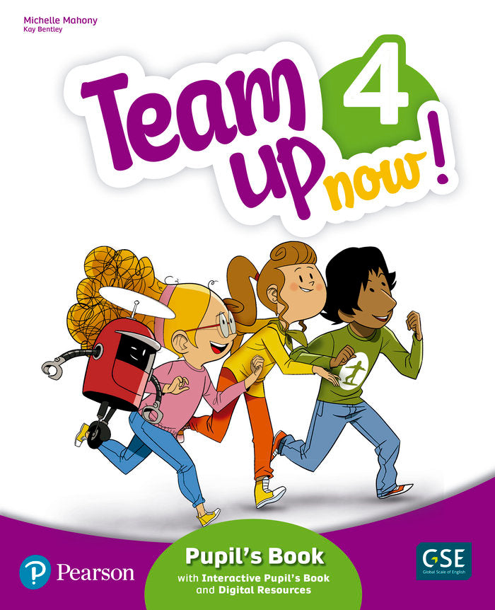 Team Up Now! 4 Pupil's Book & Interactive Pupil's Book and DigitalResources Access Code | Varios autores | 9788420577234 (Pearson Educacion) Imagen principal del producto