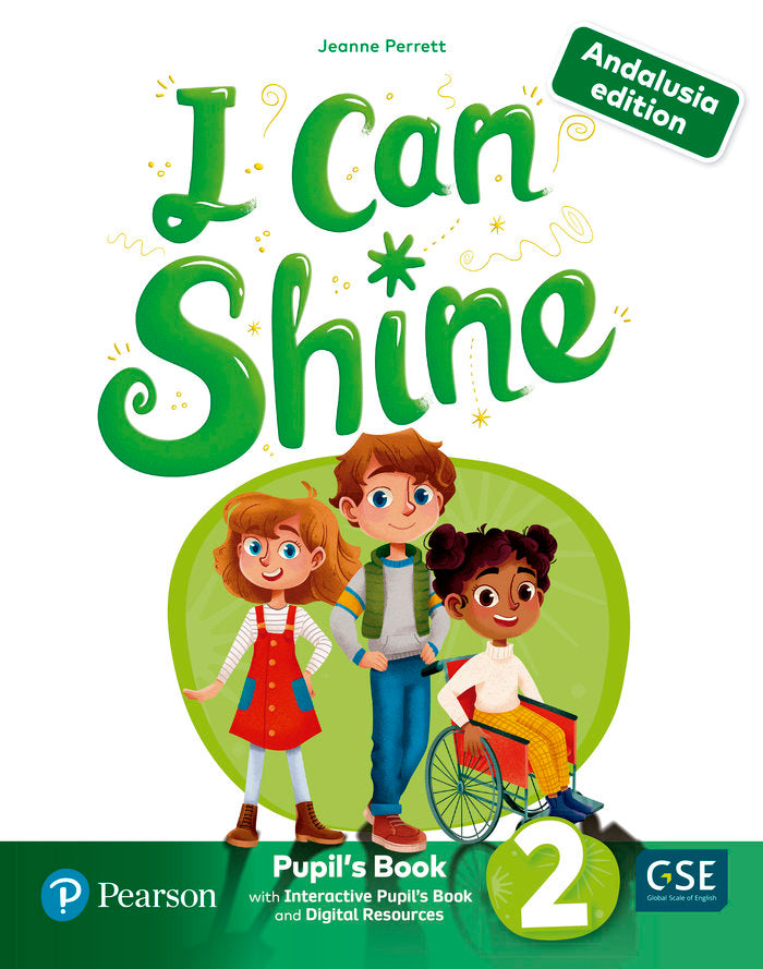 I CAN SHINE 2º de Primaria ST ANDALUCIA 23 | PERRETT, JEANNE | 9788420577524 (Pearson Educacion) Imagen principal del producto