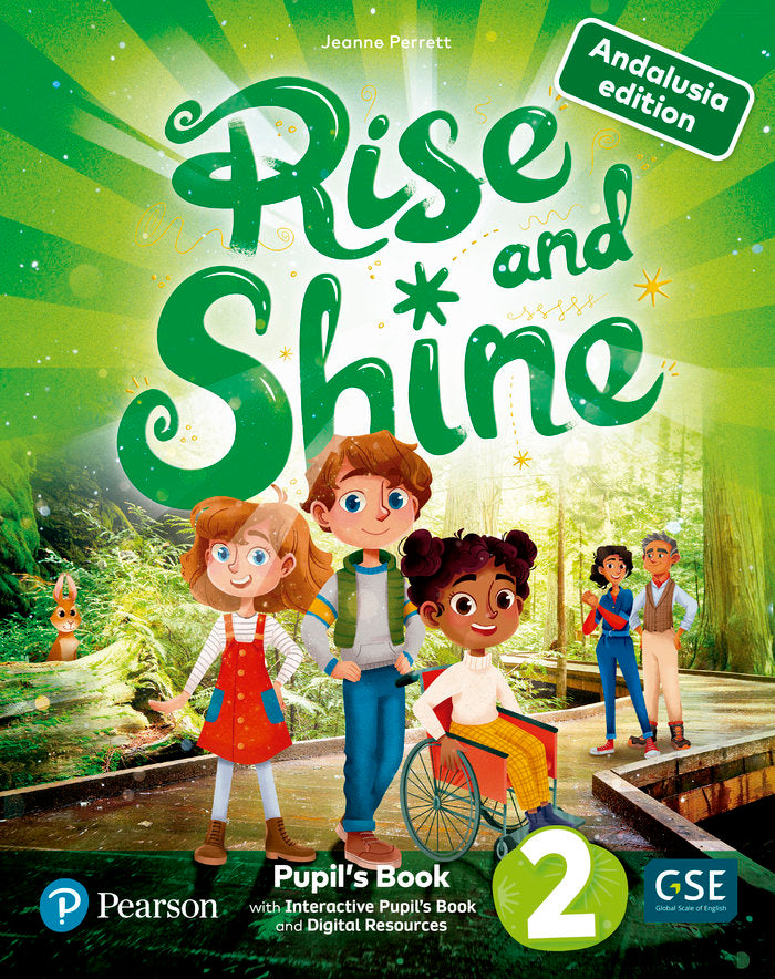 RISE & SHINE 2º de Primaria ST ANDALUCIA 23 | PERRETT, JEANNE | 9788420577661 (Pearson Educacion)