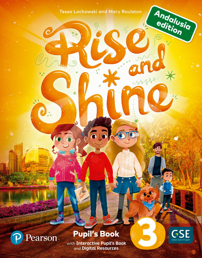 Rise & Shine Andalusia 3 Pupil's Book & Interactive Pupil's Book andDigital Resources Access Code | Varios autores | 9788420577708 (Pearson Educacion) Imagen principal del producto