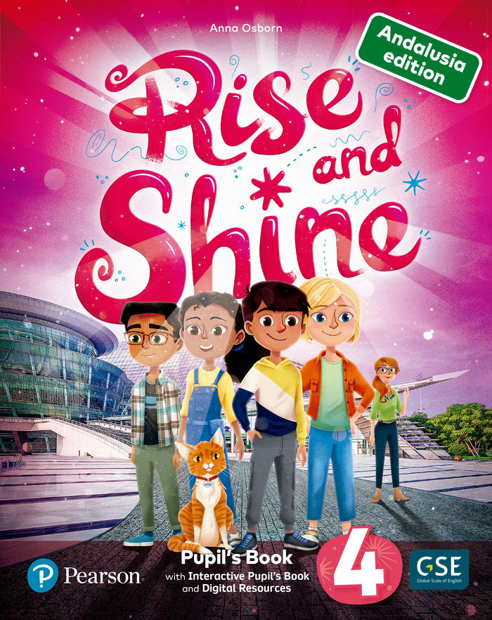 Rise & Shine Andalusia 6 Pupil's Book & Interactive Pupil's Book andDigital Resources Access Code | Varios autores | 9788420578620 (Pearson Educacion)