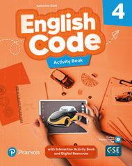 English Code 4 Activity Book & Interactive Activity Book and DigitalResources Access Code | Varios autores | 9788420578934 (Pearson Educacion)