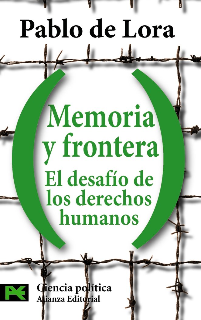 MEMORIA Y FRONTERA EL DESAFIO DERECHOS HUMANOS - 9788420660042 Imagen principal del producto