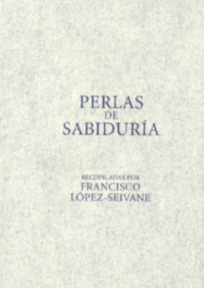 PERLAS DE SABIDURIA - 9788420697925 Imagen principal del producto