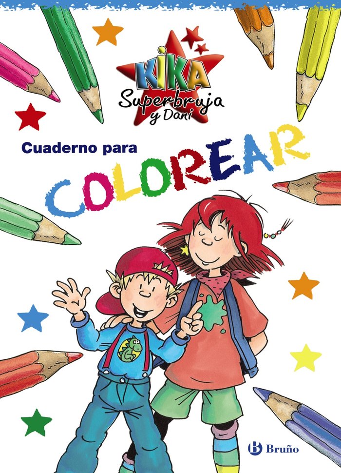 KIKA SUPERBRUJA CUADERNO PARA COLOREAR | Knister | 9788421684214 (Bruño) Imagen principal del producto