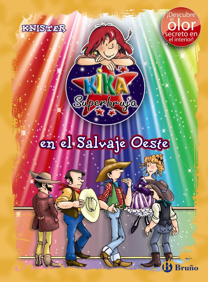 KIKA SUPERBRUJA EN EL SALVAJE OESTE COLOR COLOR+OLOR | Knister | 9788421687239 (Bruño) Imagen principal del producto