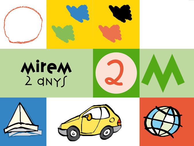 Mirem 2 Anys EI Cat/bal (Casals) - 9788421821121