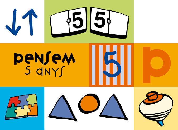 PENSEM 5AÑOS EI CAT/BA | AA,VV, | 9788421821190 (Casals)