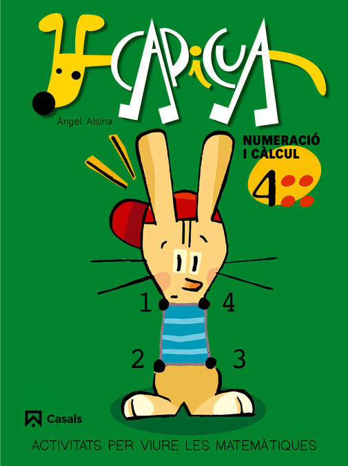 NUMERACIO CALCUL 4 EI CAT/BA 05 CAPICUA | ALSINA PASTELLS, ·NGEL | 9788421832691 (Casals) Imagen principal del producto