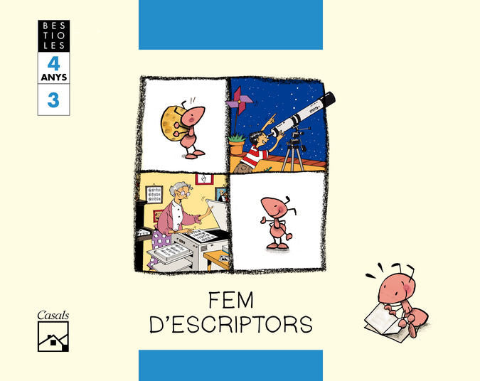 FEM ESCRIPTORS 4ANYS 3oTRIM, CAT/BAL 06 BESTIOLES | GASSO JIMENO, ANNA | 9788421833988 (Casals) Imagen principal del producto