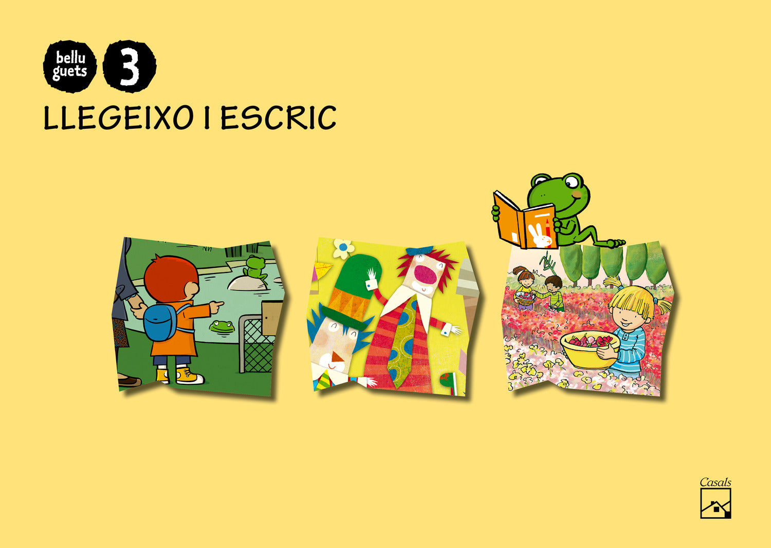 Lllegeixo i escric 3 anys. Belluguets