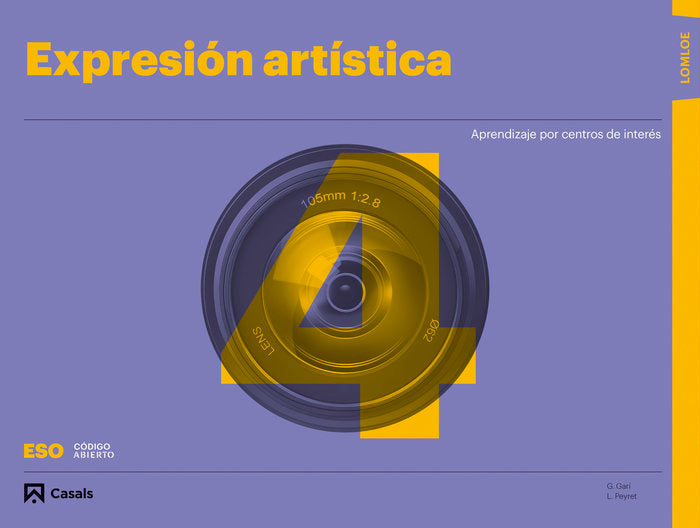Expresión Artística 4ºESO LOMLOE Carpeta | Varios autores | 9788421874059 (CASALS) Imagen principal del producto