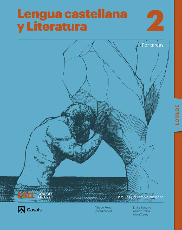 Lengua castellana y Literatura por tareas 2ºESO LOMLOE | Varios autores | 9788421874202 (CASALS) Imagen principal del producto