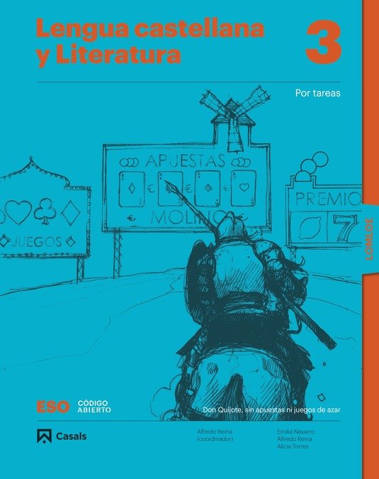 Lengua castellana y Literatura por tareas 3ºESO LOMLOE | Varios autores | 9788421874226 (CASALS) Imagen principal del producto