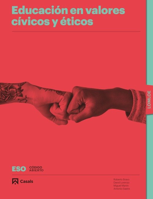 Educación en valores cívicos y éticos ESO LOMLOE | Varios autores | 9788421874479 (CASALS) Imagen principal del producto