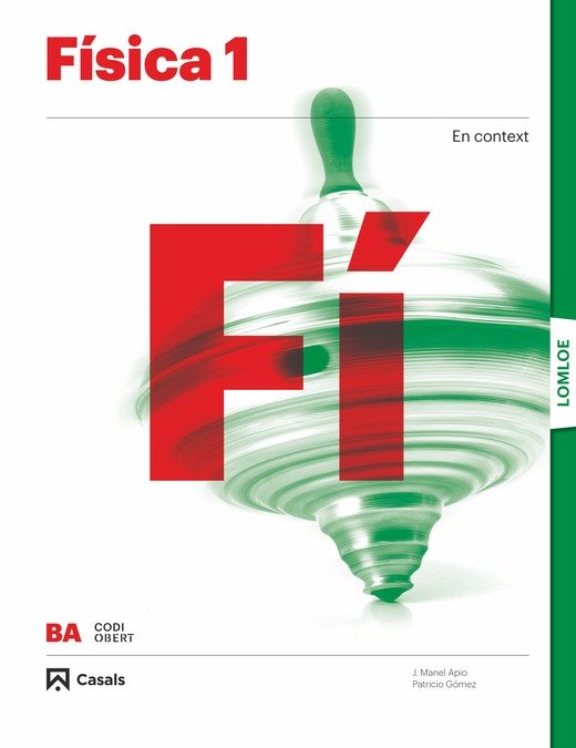 ✅ FISICA 1ºNB 22 LOMLOE CODIGO ABIERTO CAT/C,VAL/BAL I AA,VV I CASALS I 9788421874509 Imagen principal del producto