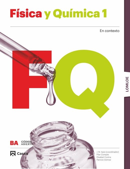 ✅ FISICA QUIMICA 1ºNB 22 LOMLOE CODIGO ABIERTO - 9788421874523