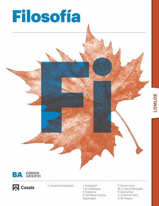 ✅ FILOSOFIA 1ºNB 22 LOMLOE CODIGO ABIERTO - 9788421874769
