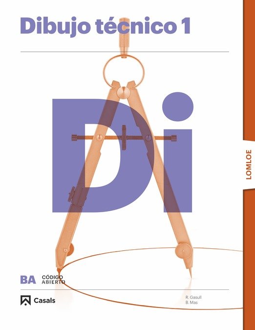 ✅ DIBUJO TECNICO 1ºNB 22 LOMLOE CODIGO ABIERTO - 9788421874882 Imagen principal del producto