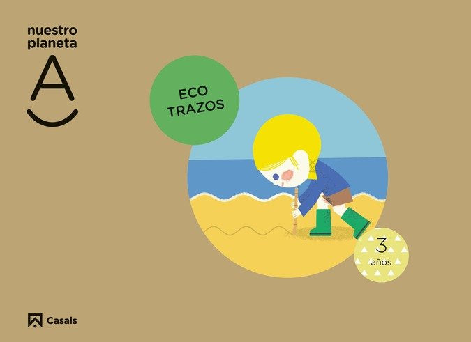 CUADERNO NUESTRO PLANETA A 3AÑOS EI 22 ECOTRAZOS | Varios Autores | 9788421876572 (Casals) Imagen principal del producto