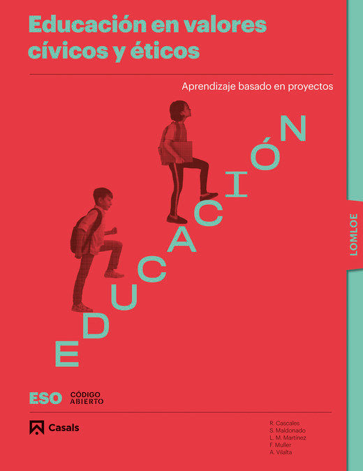 Educación en valores cívicos y éticos. Por proyectos. Primer Ciclo ESO LOMLOE | Varios autores | 9788421879269 (CASALS) Imagen principal del producto