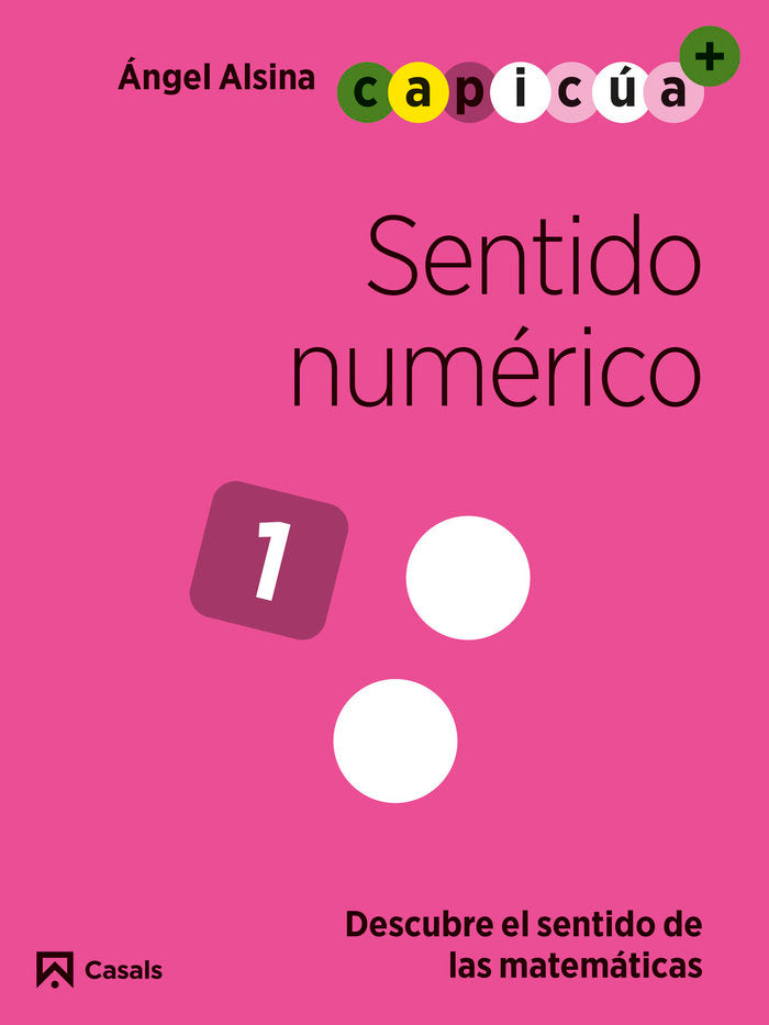 SENTIDO NUMERICO 1 3AÑOS EI 24 CAPICUA | AA,VV | 9788421879665 (Casals)