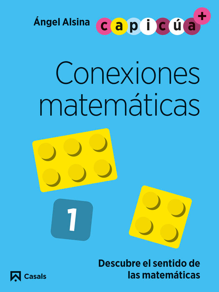 CONEXIONES MATEMATICAS 1 3AÑOS EI 24 CAPICUA | Varios Autores | 9788421879719 (Casals) Imagen principal del producto