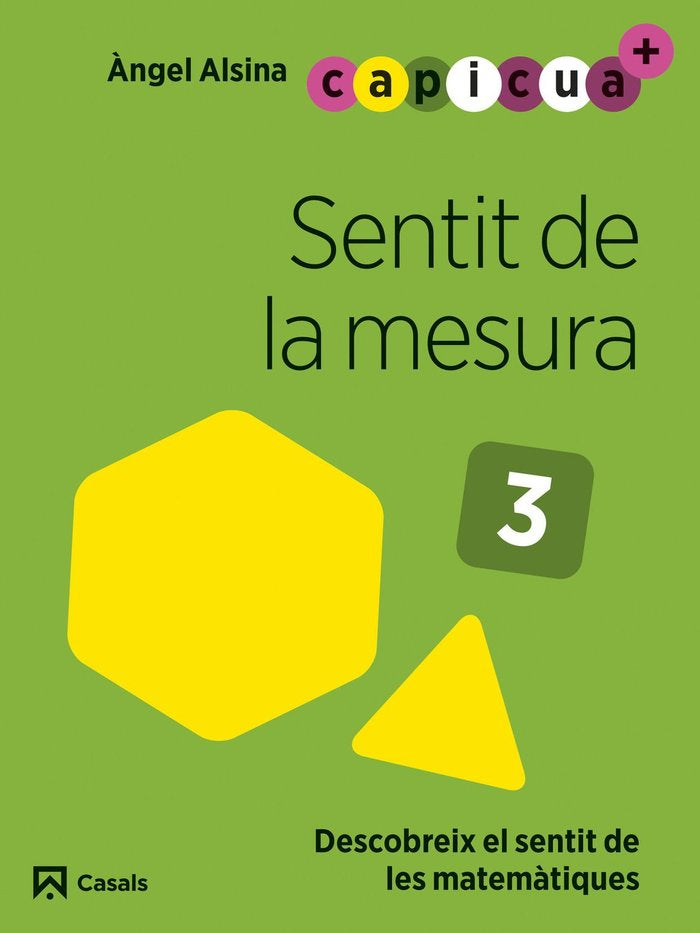 SENTIT DE LA MESURA 3 5ANYS EI 24 CAPICUA | AA,VV | 9788421879979 (Casals) Imagen principal del producto